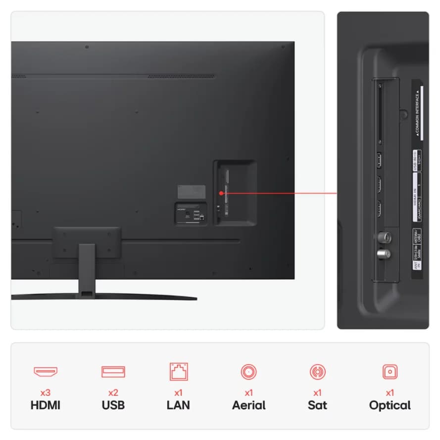 LG 75NANO81A6A 75" NanoCell AI 4K HDR Smart TV 2025 thumbnail