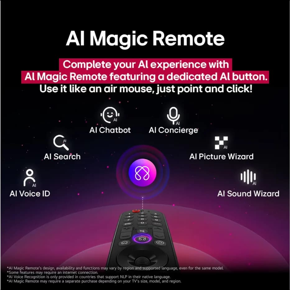 LG 75NANO81A6A 75" NanoCell AI 4K HDR Smart TV 2025 thumbnail