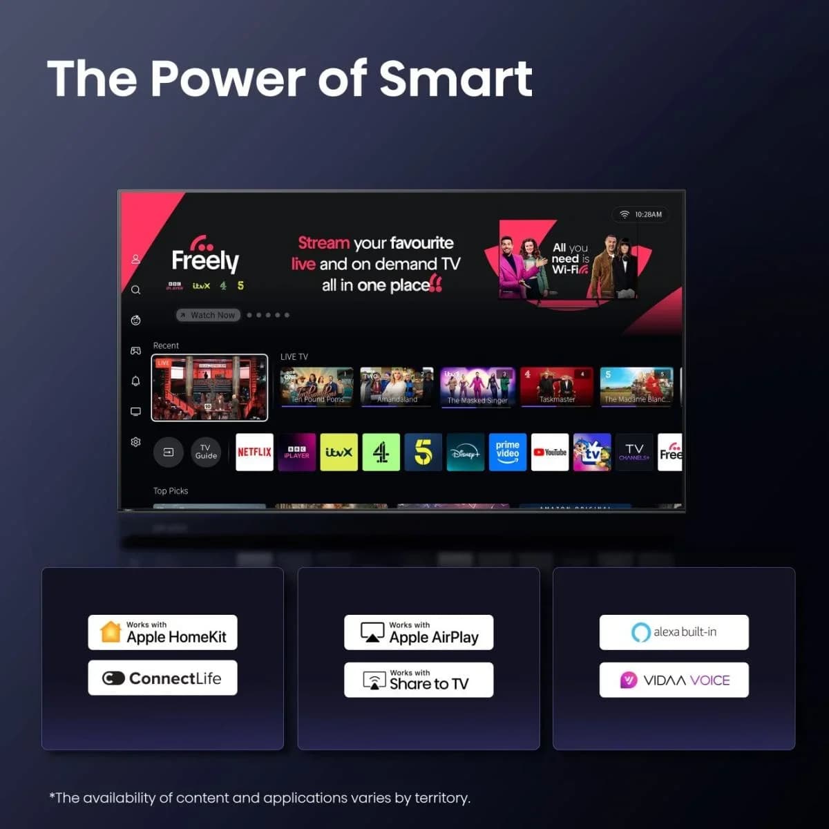 HISENSE 75A7QTUK 75" QLED 4K Smart AI TV with Freely thumbnail