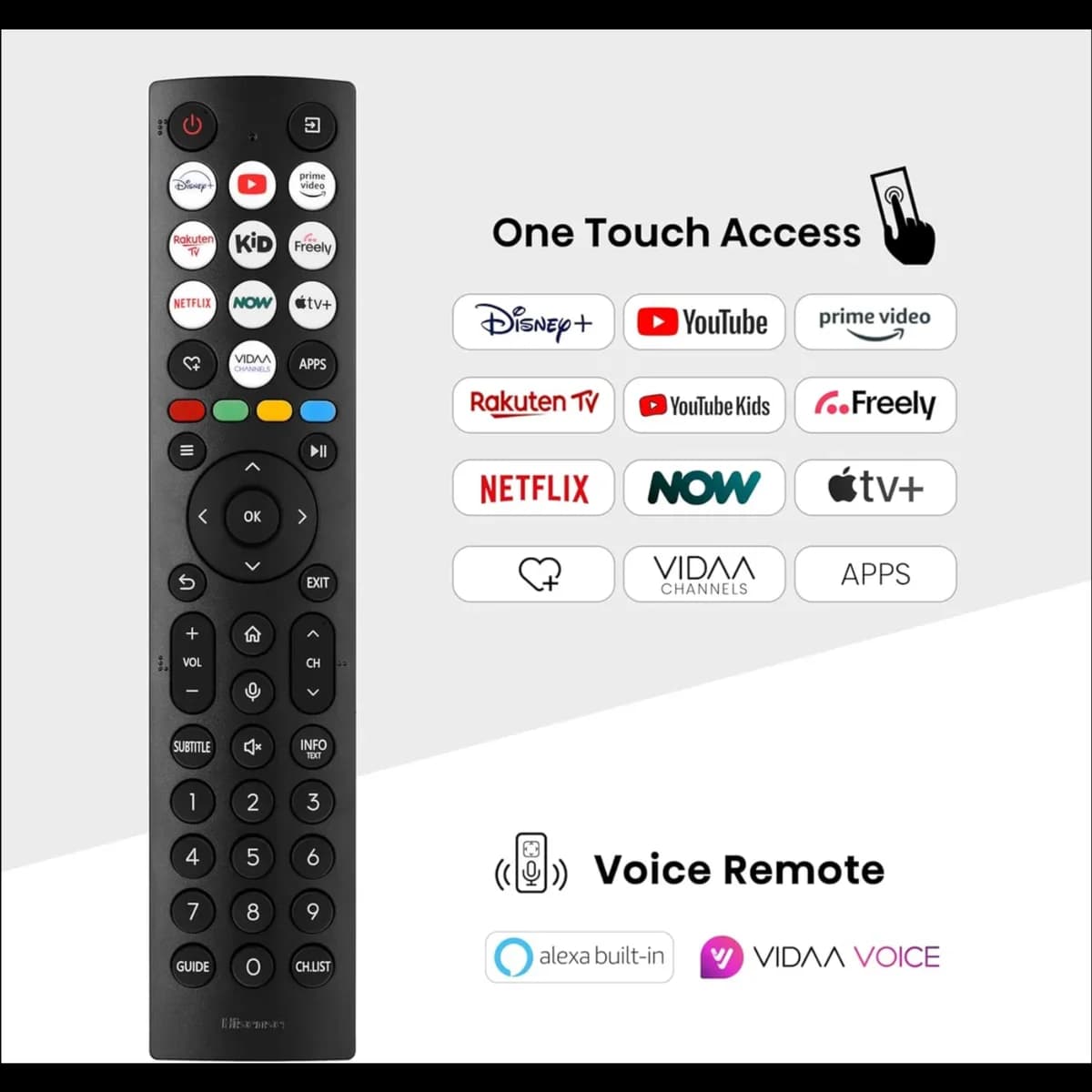 HISENSE 65A85NTUK 65" Smart 4K Ultra HD HDR OLED TV thumbnail