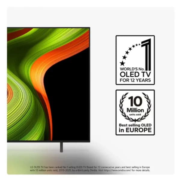 LG OLED65B56LA 65" OLED AI 4K HDR Smart TV 2025 thumbnail
