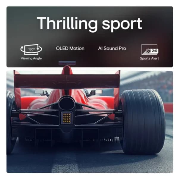 LG OLED65B56LA 65" OLED AI 4K HDR Smart TV 2025 thumbnail