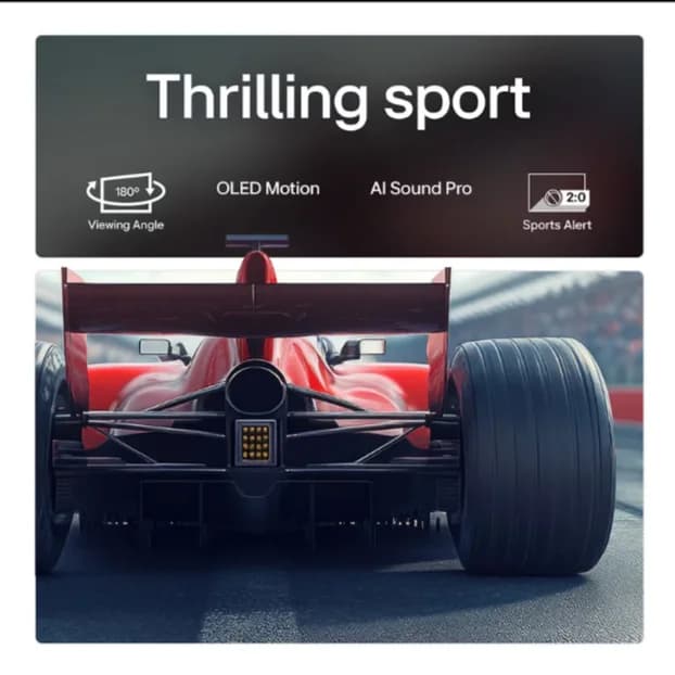 LG OLED83B56LA 83" OLED AI 4K HDR Smart TV 2025 thumbnail