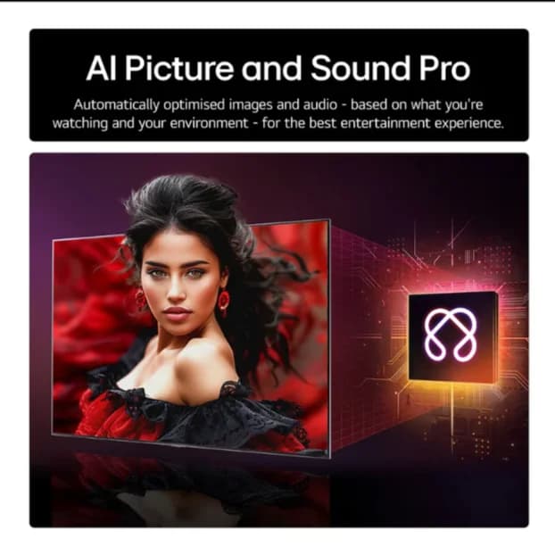 LG OLED83B56LA 83" OLED AI 4K HDR Smart TV 2025 thumbnail