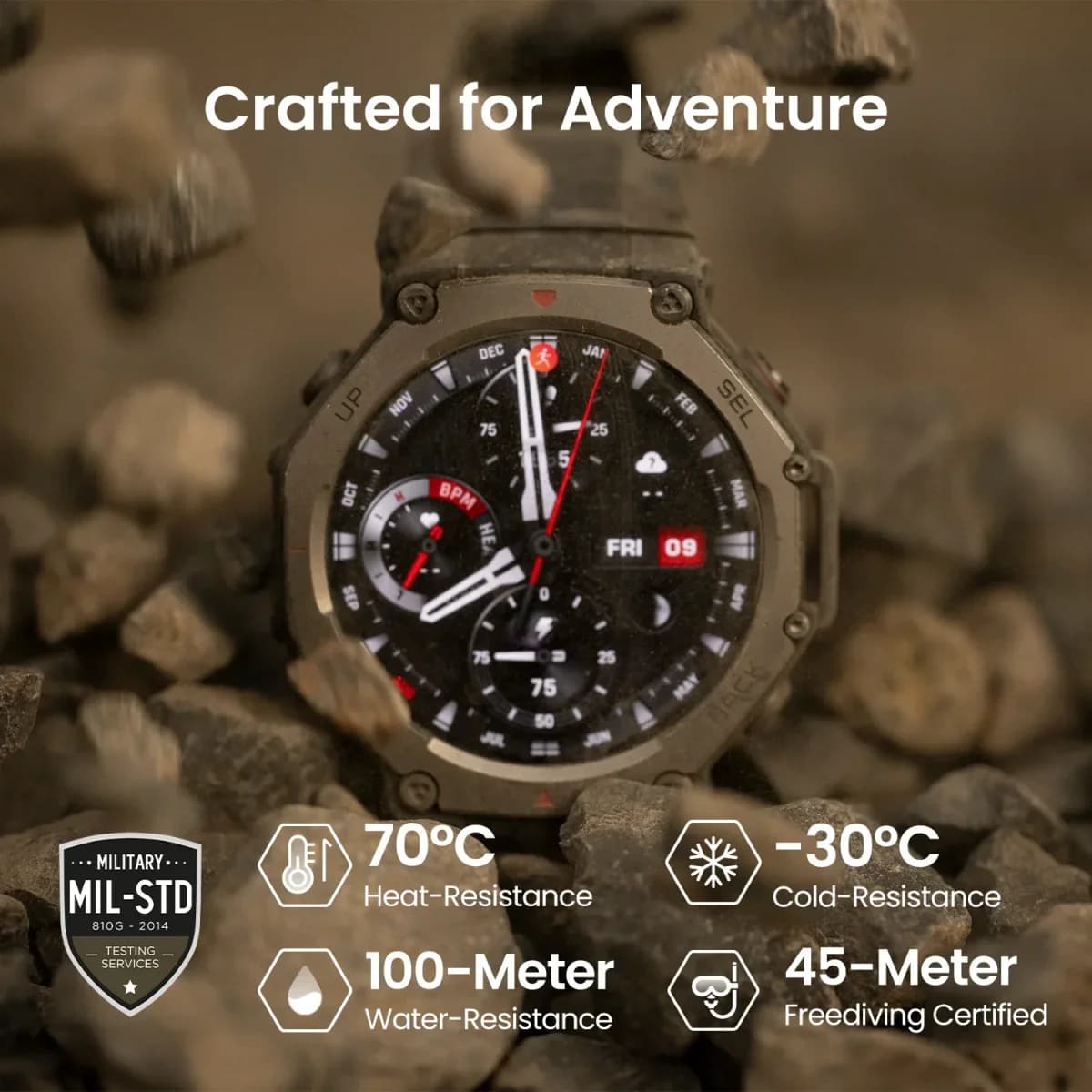 AMAZFIT T-Rex 3 Smart Watch thumbnail