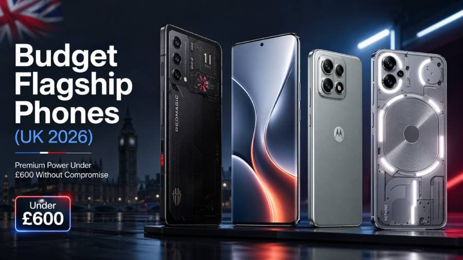 Budget Flagship Phones (UK 2026) – Premium Power Under £600 Without Compromise