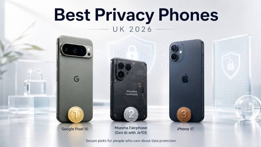 Best Privacy Phones (UK 2026) – Secure Picks for People Who Care About Data Protection